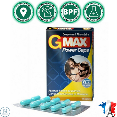 Libido™ Mens G-Max Blue Capsules X20